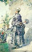 Carl Larsson flickan med dammvippan Germany oil painting artist